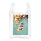 AQUAMETAVERSEの花ブランコに揺られ喜ぶ女の子　ラフルール　1859 Reusable Bag