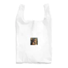 幻想都市の炎のドラゴン Reusable Bag