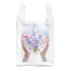 AQUAMETAVERSEのクリスタルの中に押し花がある　なでしこ1478 Reusable Bag