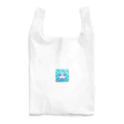 aki-hiro130のかわいいサメです Reusable Bag