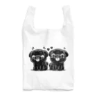 ブヒーズのtwin pug Reusable Bag