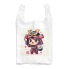 shibakentarooのかわいい武士 Reusable Bag