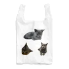 うちの猫ちゃんたちのるうなトライアングル♻️_No.1 Reusable Bag