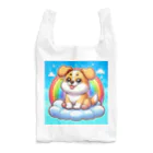 Minoyaの雲に乗った犬 Reusable Bag