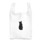 黒猫マメちゃんの魅惑ショップのリアル黒猫マメちゃんグッズ Reusable Bag