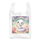 幸運アイテムデポの金運アップのファンシー白蛇ちゃん Reusable Bag