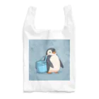 ganeshaのかわいいペンギンとおもちゃのバケツ Reusable Bag