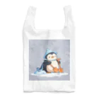 ganeshaのかわいいペンギンとおもちゃのシャベル Reusable Bag