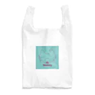 maaya0505のハニー ミントブルー×ピンクライン Reusable Bag