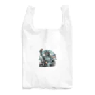 shime_savaのトーチを持ったおばちゃんライダー Reusable Bag