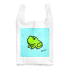 雑貨屋kerori(ザッカヤケロリ）のカエル（おすわり） Reusable Bag