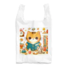 Rパンダ屋の「読書猫」グッズ Reusable Bag