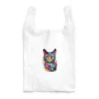 japanese-creatorの猫　デザインTシャツ　アート　グラフィック Reusable Bag