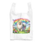 momonekokoの虹色の犬 Reusable Bag