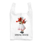 SPRING HOUSEのブーケと女の子 Reusable Bag