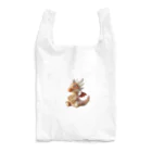 ドラゴンとわたしのドラゴンとビスケット Reusable Bag