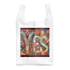 nico251の動物たちで描かれた文字　”YES” Reusable Bag