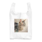 OkometoOmochiの横向き猫 Reusable Bag