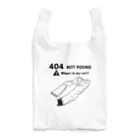 ぺんぎん24の見つかりません(ブラック) Reusable Bag