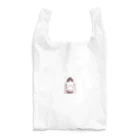 波にのるくまたんショップ62号店81番通りのクッションを持った女の子 Reusable Bag