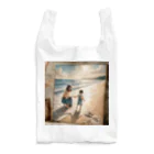 もみじ堂のお洒落親子の黄昏 Reusable Bag