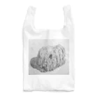 光平洋子のかしこいプーリー犬が振り向いた。puli illustration  Reusable Bag