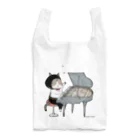 ほっかむねこ屋（アトリエほっかむ）のピアノねこ Reusable Bag