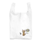 SHIROKOARAのポンポンしっぽの猫ちゃん Reusable Bag