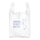 USAGI DESIGN -emi-のGroomingウサギ chobby. Reusable Bag