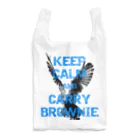 座敷ふくろうのKEEP CALM AND CARRY BROWNIE Reusable Bag