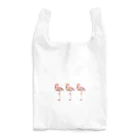 meiroの3連フラミンゴ Reusable Bag