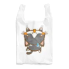 ラクガキ屋・まるのしがみつけっ(ハチワレ) Reusable Bag