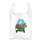 犬グッズの店しえるぶるーの柴犬 in ショッピングカート Reusable Bag