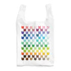 素材屋405番地の色とりどりウゲロくま85色 Reusable Bag