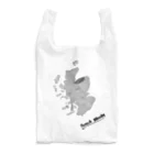 MedusasのScotch Whisky‘s  map (モノクロver) Reusable Bag