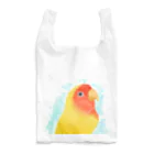 まめるりはことりのほんわかコザクラインコ　ルチノー【まめるりはことり】 Reusable Bag