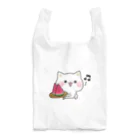 DECORの気づかいのできるネコ　スイカver. Reusable Bag