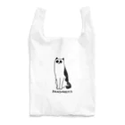 FAULHEITのパンダネコ（おすわり） Reusable Bag