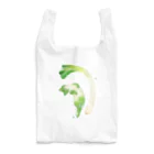 ミウラエツコの曲がりネギとくねり猫 Reusable Bag