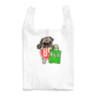 パグ PUG ぱぐ  OHMAI GALLERYのPUG-パグ-ぱぐ　パグ グッズ　エコ マイバック Reusable Bag