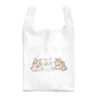 ま ゆ げ ち ゃ ん ꒊ:)の三匹の猫 Reusable Bag