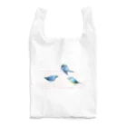 しらさぎしゅうの瑠璃三鳥 Reusable Bag