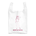 Ran Oishi ShopのIllustration "NEVER LET ME GO ＜レッド＞" エコバッグ