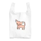 akane_art（茜音工房）のゆるチワワ（オレンジ） Reusable Bag