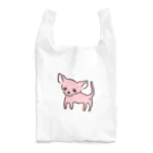 akane_art（茜音工房）のゆるチワワ（ピンク） Reusable Bag