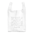 zukeimaru-のBeautiful　lifeグレー Reusable Bag