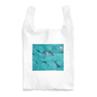 ナイロドノのぎゅうぎゅうオオサンショウウオ　ブルー Reusable Bag