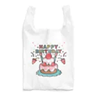 イラスト MONYAAT のCT61HAPPY BRITHDAY  Reusable Bag