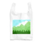 ✨🌈✨ユラクラカン🇯🇵 ✨🌈✨の☁️青空と雲☁️と青い山脈🗻ズ Reusable Bag