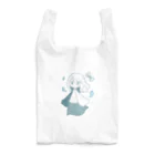 白沢もちこの女の子と海 Reusable Bag